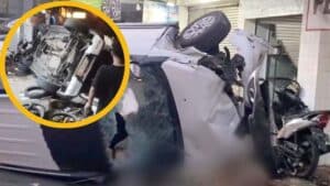 Minggu Kelabu di Singosari, Pemilik Bengkel Tewas, Bengkel dan Sepeda Motor Hancur Digasak Terios