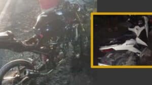 Memetik Pelajaran dari Kecelakaan Adu Banteng, Terbaru Dialami Pemotor Driyorejo Gresik, Kondisi Motor Remuk