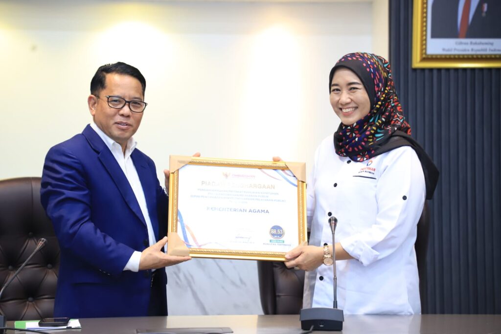 Kemenag Raih Skor Tertinggi 88,53 dalam Pelayanan Publik 2024