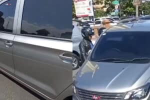 VIRAL! Warga Surabaya Panik Temukan Mobil Terparkir Tengah Jalan, Disangka Pemilik Terjun ke Sungai tapi Tak Tahunya….
