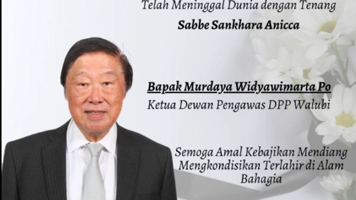 Murdaya Poo meninggal di Singapura. (Ist)