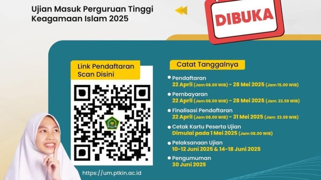Sudah Dibuka! Ini Panduan Daftar dan Jadwal Ujian Masuk PTKIN