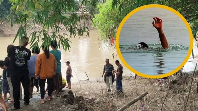 Remaja Ngawi Pemberani Tak Bisa Berenang Mandi di Bengawan Madiun, Berakhir Hilang Terseret Arus Sungai