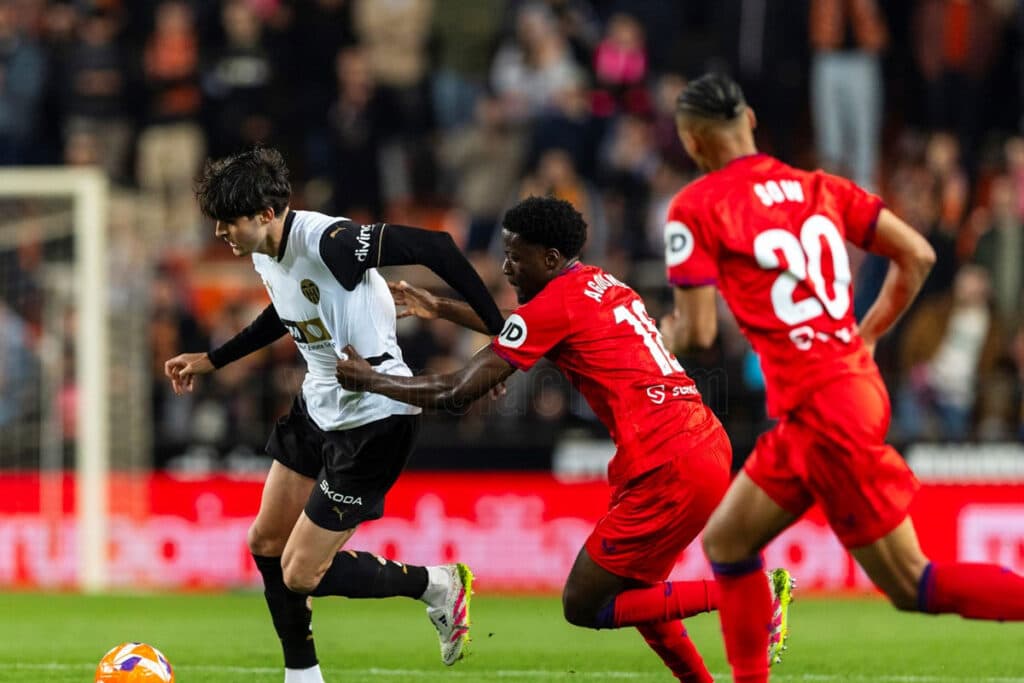 Skor Valencia vs Sevilla 1-0, Javi Guerra jadi Pembeda