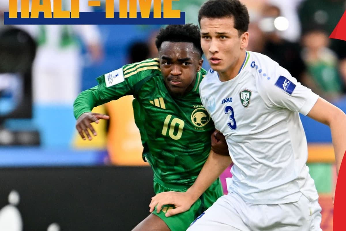 Skor Arab Saudi vs uzbekistan