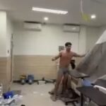 WNA Ngamuk hingga Merusak Fasilitas Klinik Pratama Bali (Instagram/@lagi.viral)