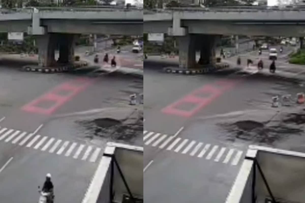 terjatuh dari flyover