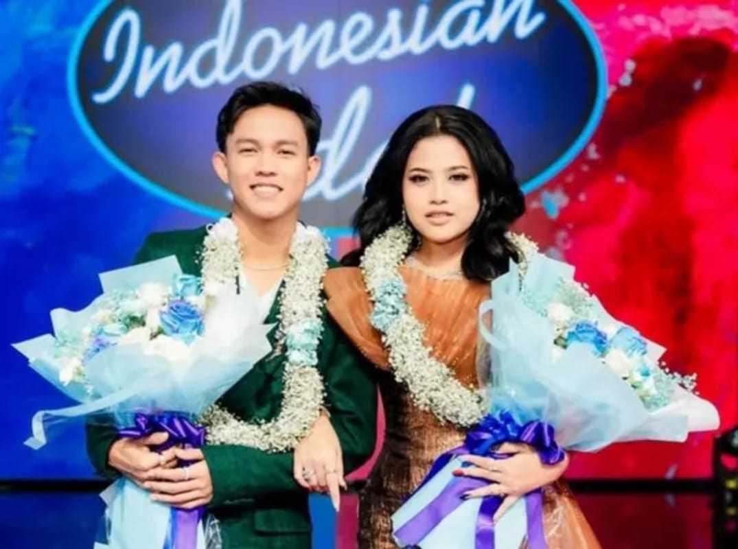 Fajar dan Shabrina di Grand Final Indonesian Idol 2025