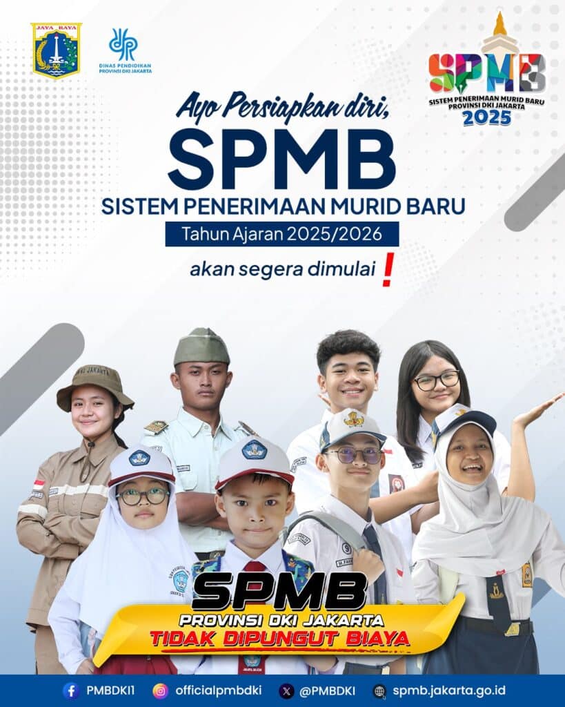 4 Jalur Penerimaan SPMB Jakarta 2025, Lantas Apa Bedanya Jalur Afirmasi dan Domisili? Orang Tua Cek Dulu