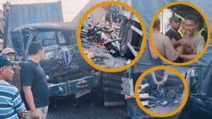 Pengemudi Truk Tronton Mabuk Sejumlah Kendaraan di Tabrak, Warga Wringinanom Tewas Pengendara lain Luka-luka