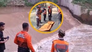 Jasad Korban Pelajar SMP Paron yang Hanyut di Kali Andong Paron Ngawi Ditemukan Sudah Meninggal Dunia