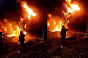 Kebakaran Kandang Ayam di Jember Hebohkan Warga, Kerugian Diperkirakan Capai Rp4 Miliar