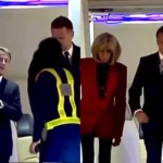 SOSOK Brigitte Macron, Istri Presiden Prancis Viral Usai Dorong Wajah Emmanuel Macron di Pesawat