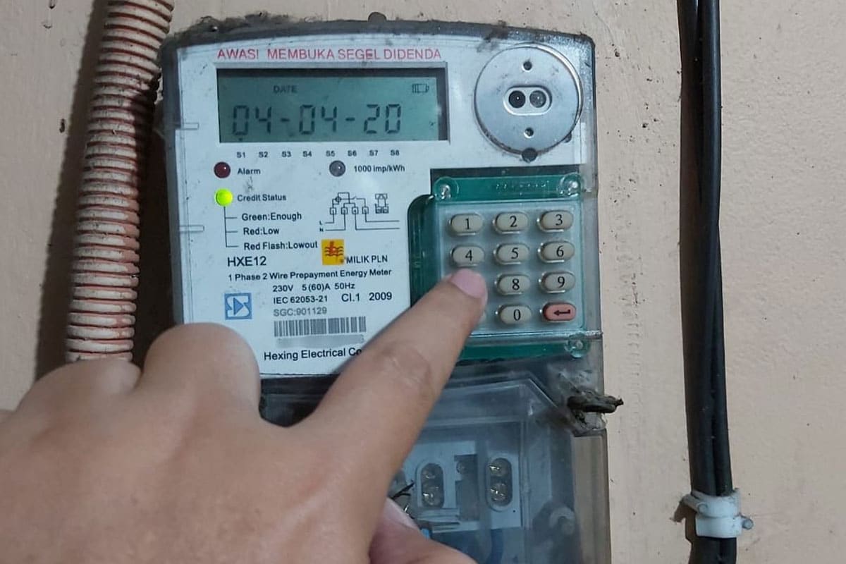 cara beli token listrik di Gopay