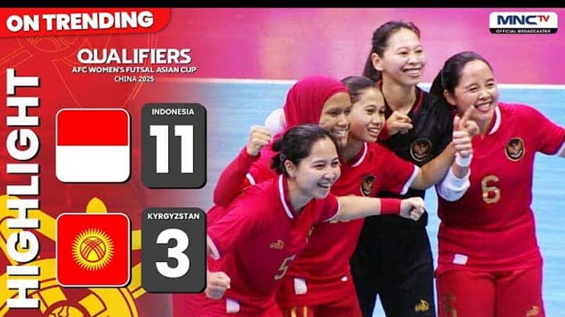 futsal putri Indonesia