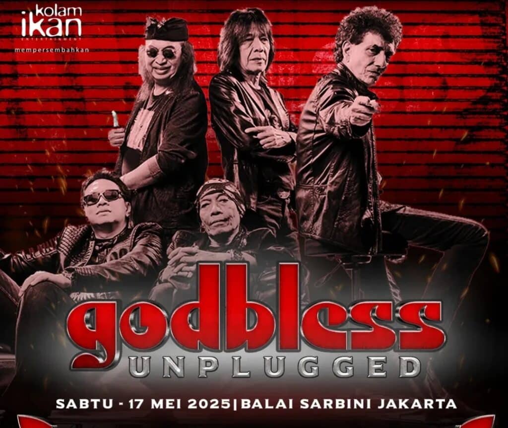 Legenda Bangkit! God Bless Siap Guncang Panggung Akustik Perdana 17 Mei 2025