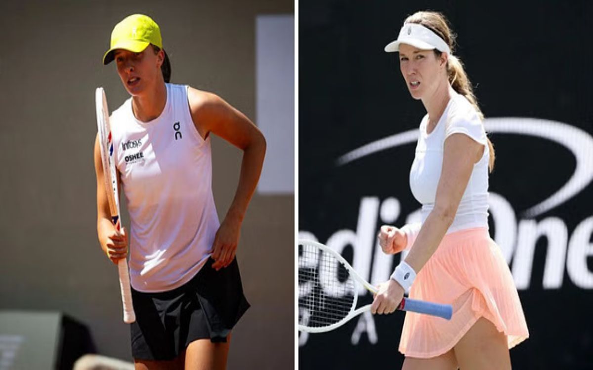 Iga Swiatek dan Danielle Collins