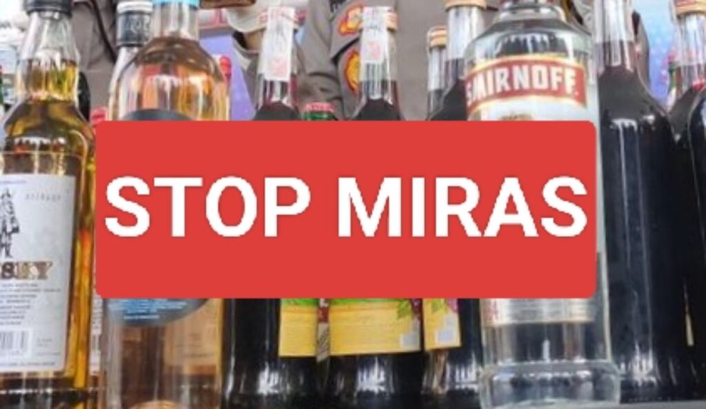 Sahabat Raimas Presisi, Generasi Muda Bogor Bantu Polisi Sikat Ratusan Botol Miras