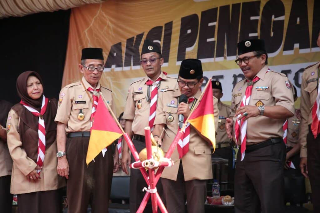 Kadispora Garut Resmi Membuka Aksi Penegak Tingkat Nasional ke-13, Dorong Pramuka Berkontribusi Membangun Bangsa