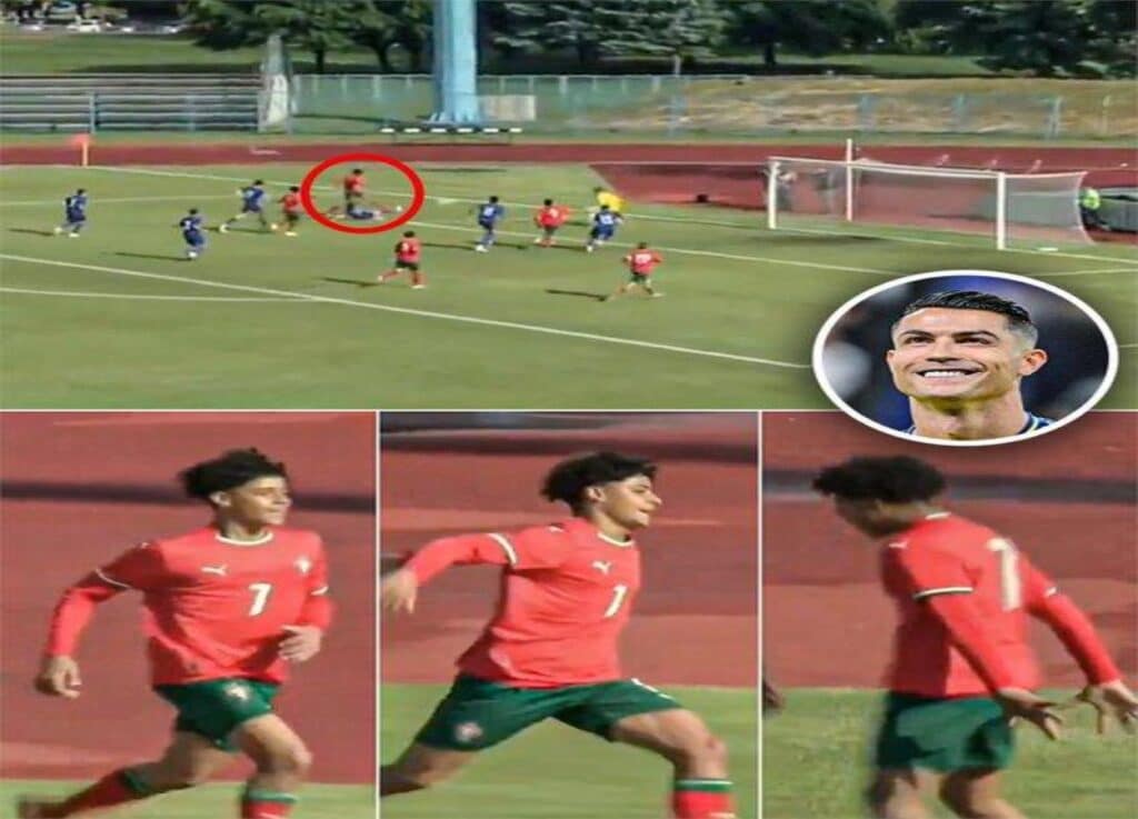 Cetak Dua Gol Indah, Ronaldo Jr. Antar Portugal U15 Juara Turnamen Vlatko Markovic