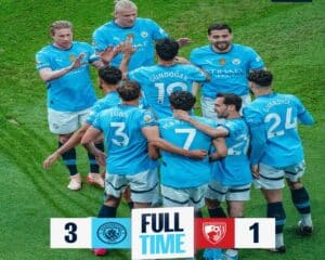 Man City Kalahkan Bournemouth 3-1 di Liga Inggris: Gol Spektakuler Marmoush Warnai Kemenangan