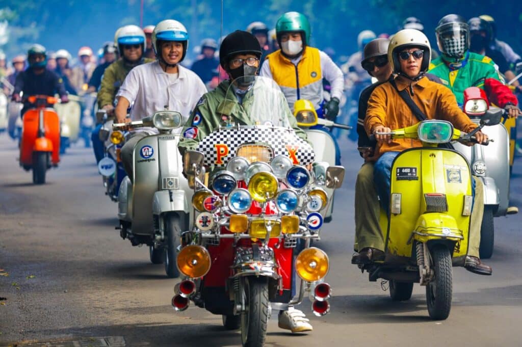 Mods Mayday 2025, 1.500 Scooterist Padati Bogor, Angkat Semangat Buruh dan Persaudaraan