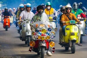 Mods Mayday 2025, 1.500 Scooterist Padati Bogor, Angkat Semangat Buruh dan Persaudaraan