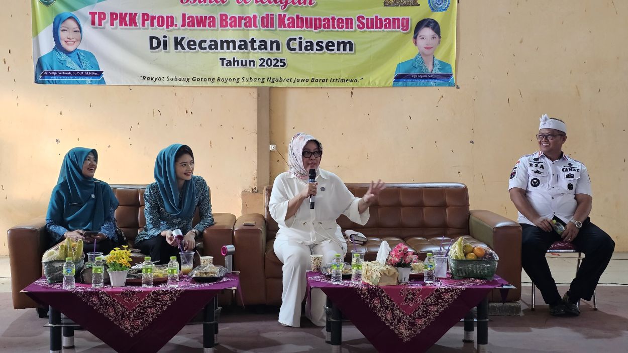 Ketua Tim Penggerak PKK Jawa Barat, Siska Gerfianti