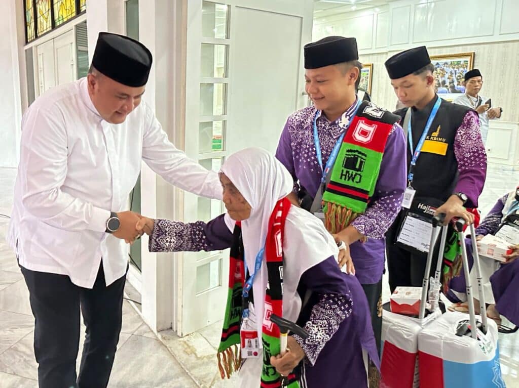 Masjid Raya Pakansari Kabupaten Bogor Siap Tampilkan Kiswah dan Talang Emas Ka’bah