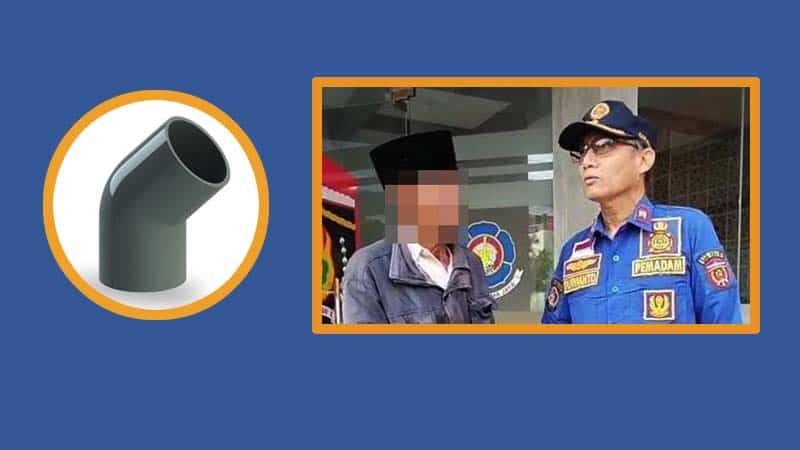 Alasan Kakek Ngawi Pasang Gelang Paralon Dikemaluannya Tak Bisa Dicopot, Berakir Dilepas Damkar