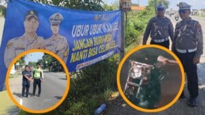 Sabtu Mengerikan di Gresik! Pemotor Kecelakaan Tabrak Belakang Luka Parah, dan Satu Tewas Tabrak Bus Keluar dari Garasi
