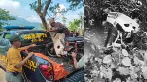 Pemotor Pasuruan Tewas Menghantam Pohon dan Terjebur ke Parit Diketahui Setelah 7 Jam