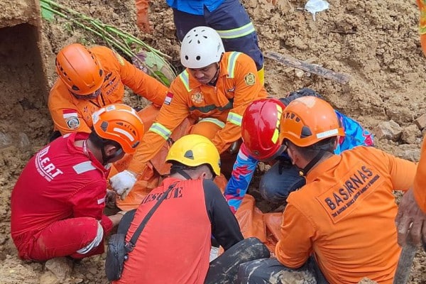 Empat Korban Longsor Samarinda Ditemukan, Operasi Pencarian Dihentikan