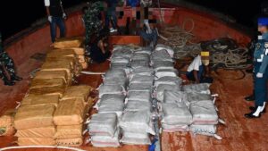 2 Ton Narkotika Senilai Triliunan Rupiah Gagal Masuk ke Indonesia, Ditangkap TNI AL di Riau