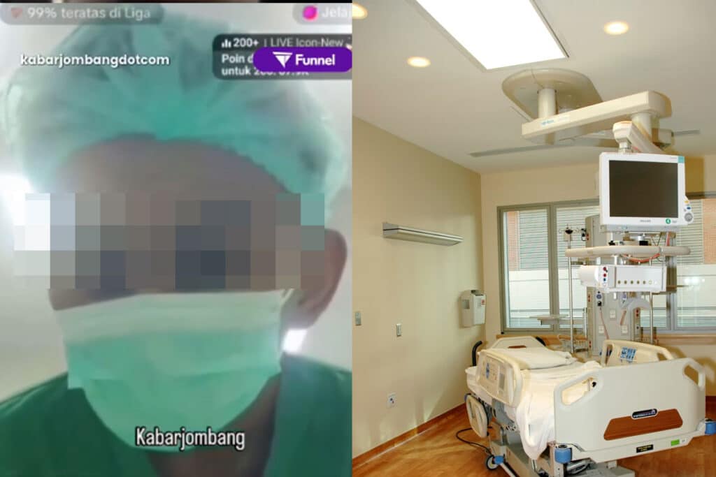 Viral Perawat Live TikTok di Ruang Operasi, Ujungnya Dipecat