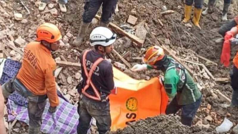 Korban Tanah Longsor di Depok Trenggalek Korban Yatemi dan Mesinem Ditemukan, Empat Lainnya Masih Hilang
