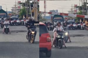 Viral Pengendara Sepeda Motor di Semarang Terobos Palang Perlintasan Kereta, Netizen: Pemikirannya Gimana Sih?