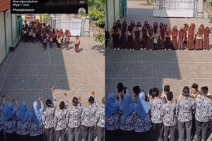 Viral Perpisahan Siswa SD Sederhana tapi Sukses Bikin Mewek, Netizen: Momennya Ngena