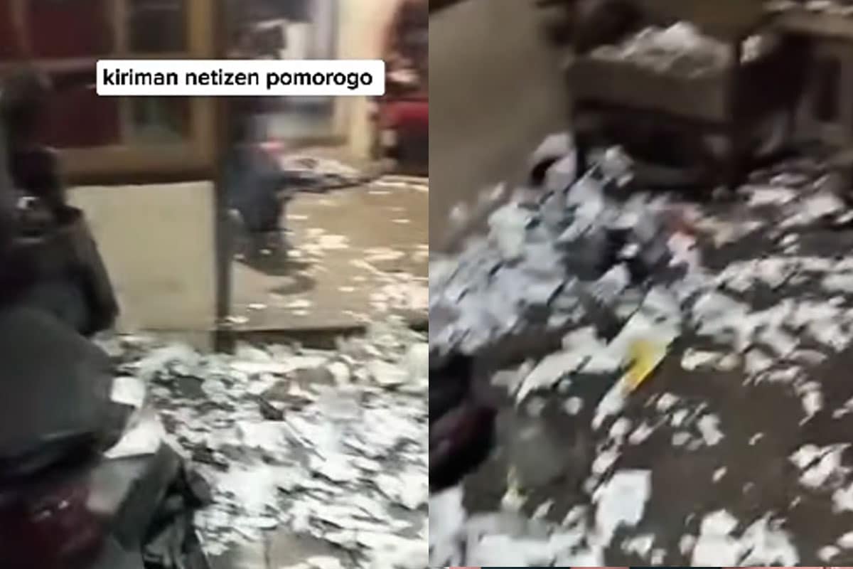 petasan meledak di ponorogo