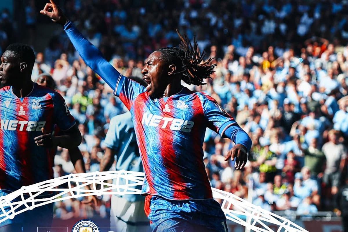 skor Crystal Palace vs Manchester City