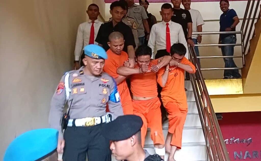 Komplotan Curanmor Lintas Wilayah Dibekuk Satreskrim Polresta Bogor Kota, Satu Pelaku Dihadiahi Timah Panas Saat Melawan