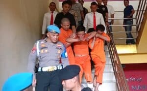 Komplotan Curanmor Lintas Wilayah Dibekuk Satreskrim Polresta Bogor Kota, Satu Pelaku Dihadiahi Timah Panas Saat Melawan