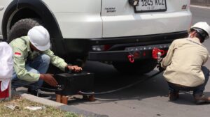 DLH Kabupaten Bogor Gelar Uji Emisi Gratis di Kabogorfest 2025