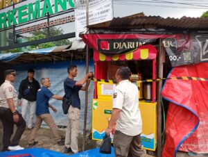 11 Lapak Usaha di Bogor Timur Disegel, Ini Alasan Satpol PP Bertindak Tegas