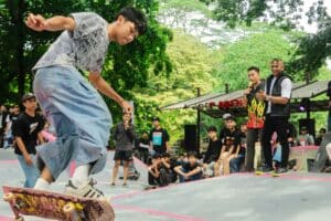 Aksi Skateboard Guncang Sempur, Wawali Dukung Ruang Ekspresi Anak Muda