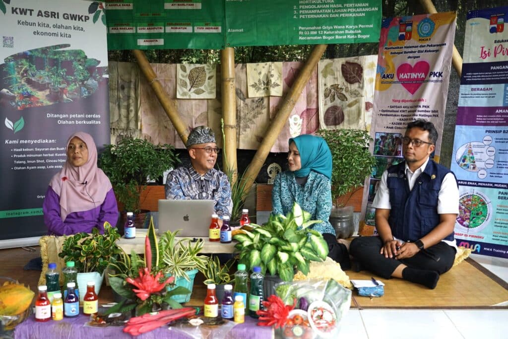 Wujudkan Ketahanan Pangan, Yantie Rachim Dorong Pemanfaatan Pekarangan Rumah