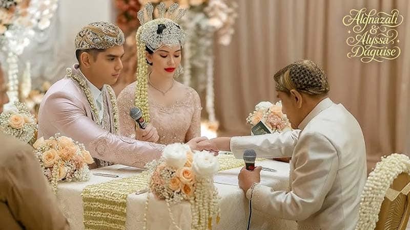 Akad Nikah Resepsi Al Ghazali Alyssa Daguise