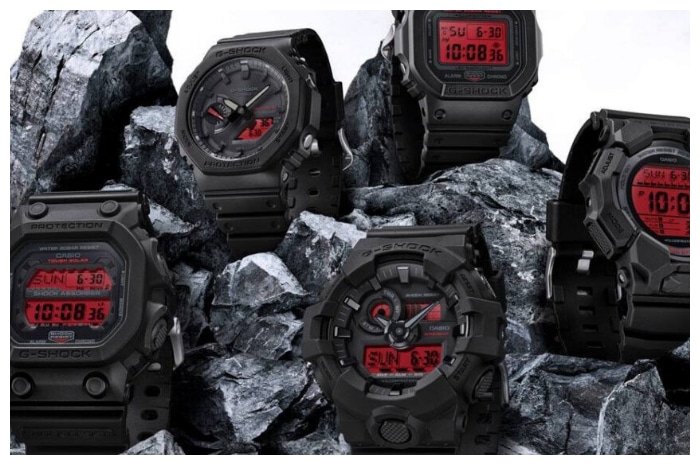 Casio Luncurkan G-Shock Black & Bold Red dengan Tampilan Baru yang Menawan