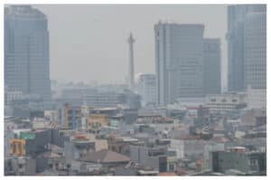 Kualitas Udara Jakarta Masuk Kategori Tidak Sehat, Peringkat Ketiga Terburuk di Dunia