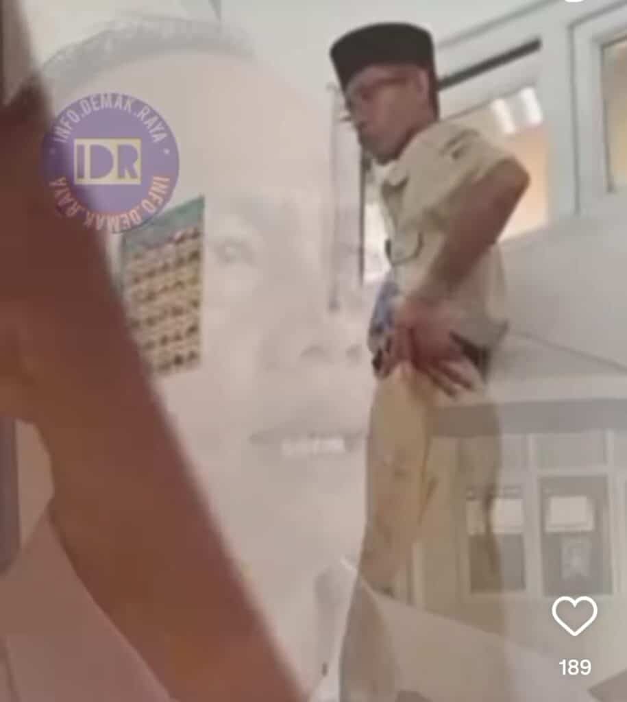 Guru SMP di Demak Tendang Murid dari Atas Meja Mengaku Khilaf dan Minta Maaf